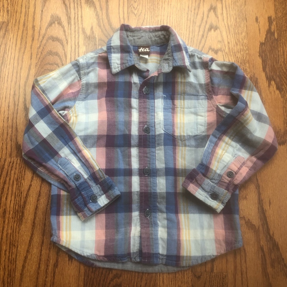 Tea Collection Plaid Shirt